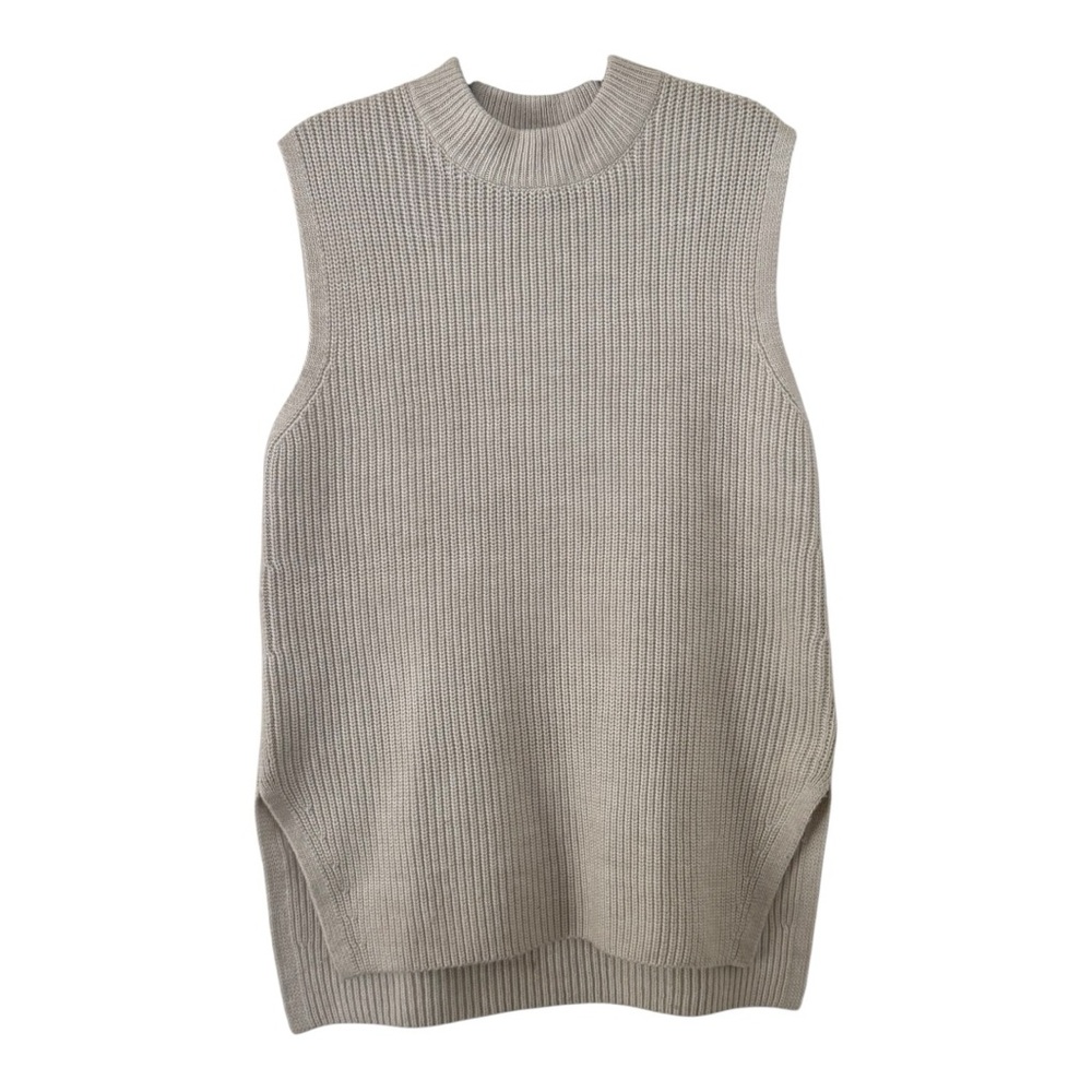 H&M Tan Crewneck Jacket